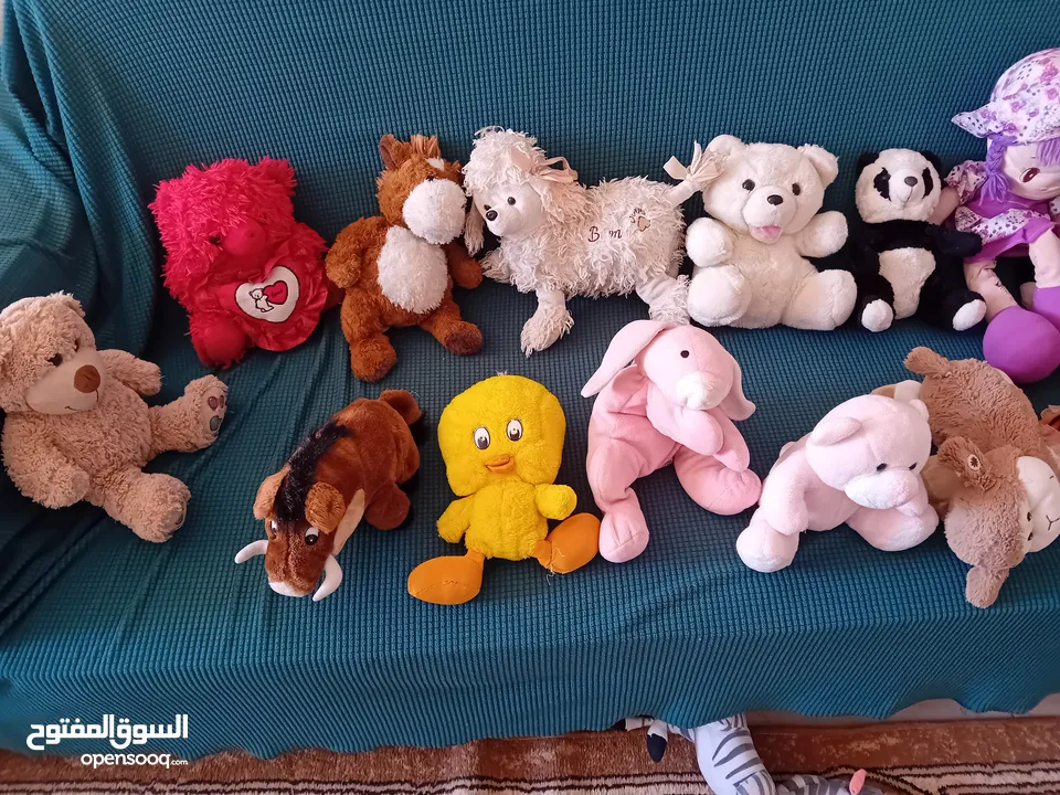 العاب اطفال بحاله جيده جدا البيع  مستعمل تقريبا 65 لعبه