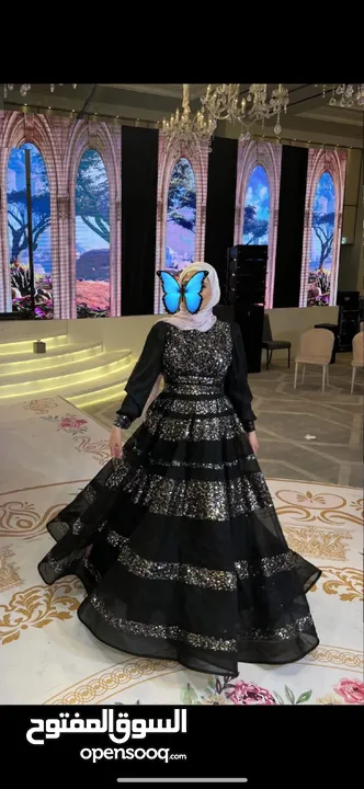 فستان فخم ملبوس مرة
