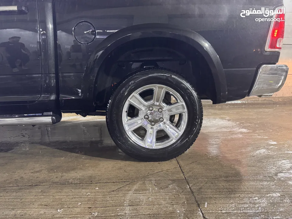 2017 Dodge Ram Longhorn rims طقم  جنطات دودج رام اصلي مع كوشوك جديد Goodyear