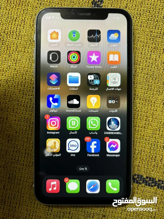 ‏جهاز iPhone 11 حالة ممتازة المساحة 256