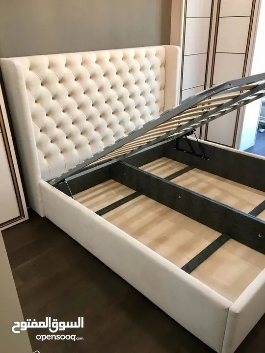 Modern Luxury Fabric Bed