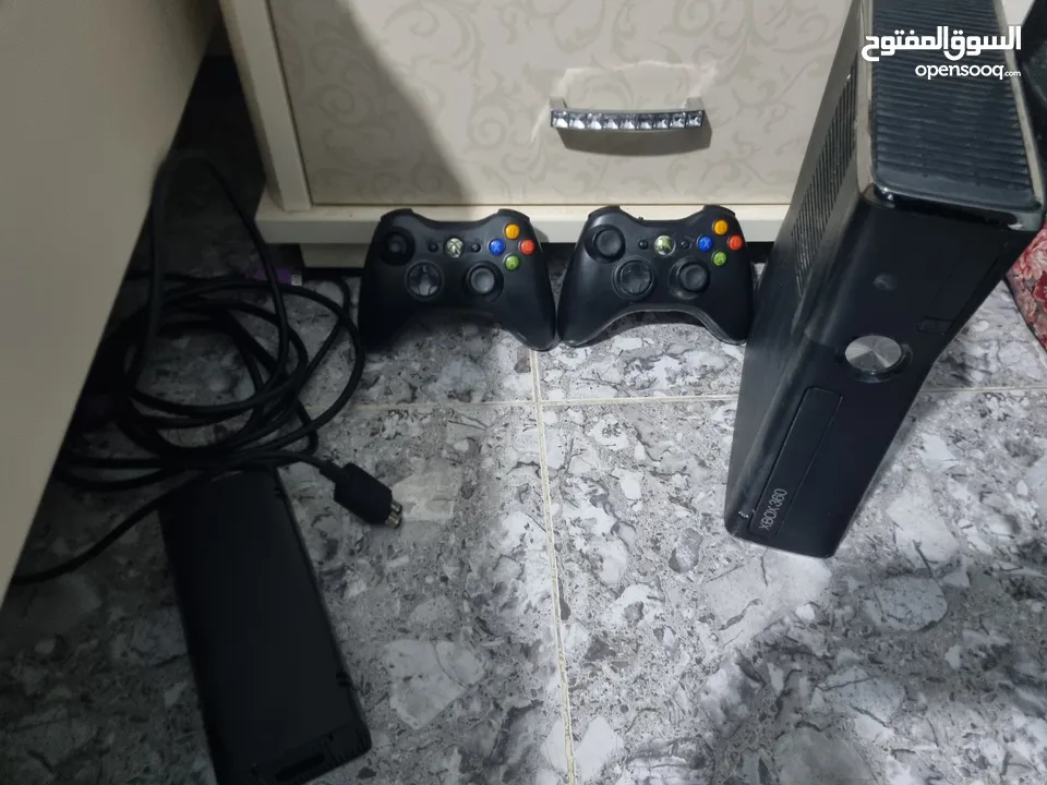 اكس بوكس 360 مهكره مستعمله بشبه جديد