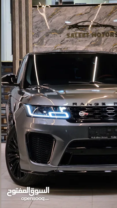 رينج روفر سبورت معدل 2022 بنزين صفر خربات اقتصادي   خالي من اي عيوب للبيع او البدل