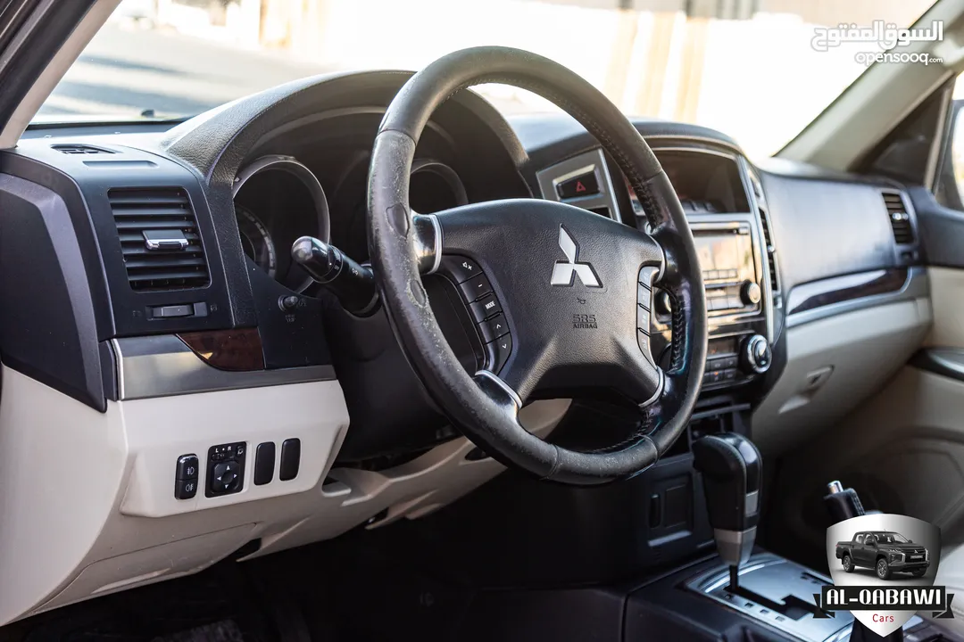 Mitsubishi Pajero 2017  السيارة وارد الشركة و بحالة ممتازة جدا