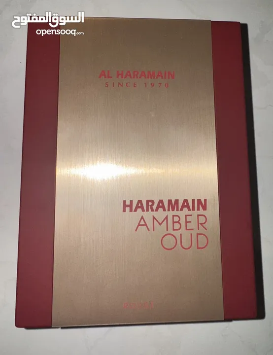 الحرمين عنبر عود المستوحى من ‏baccarat rouge 540  Amber Oud Rouge Al Haramain