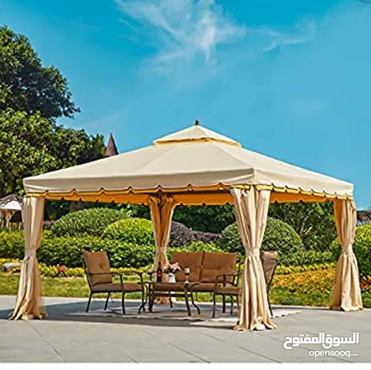 barbecue table tent swing
