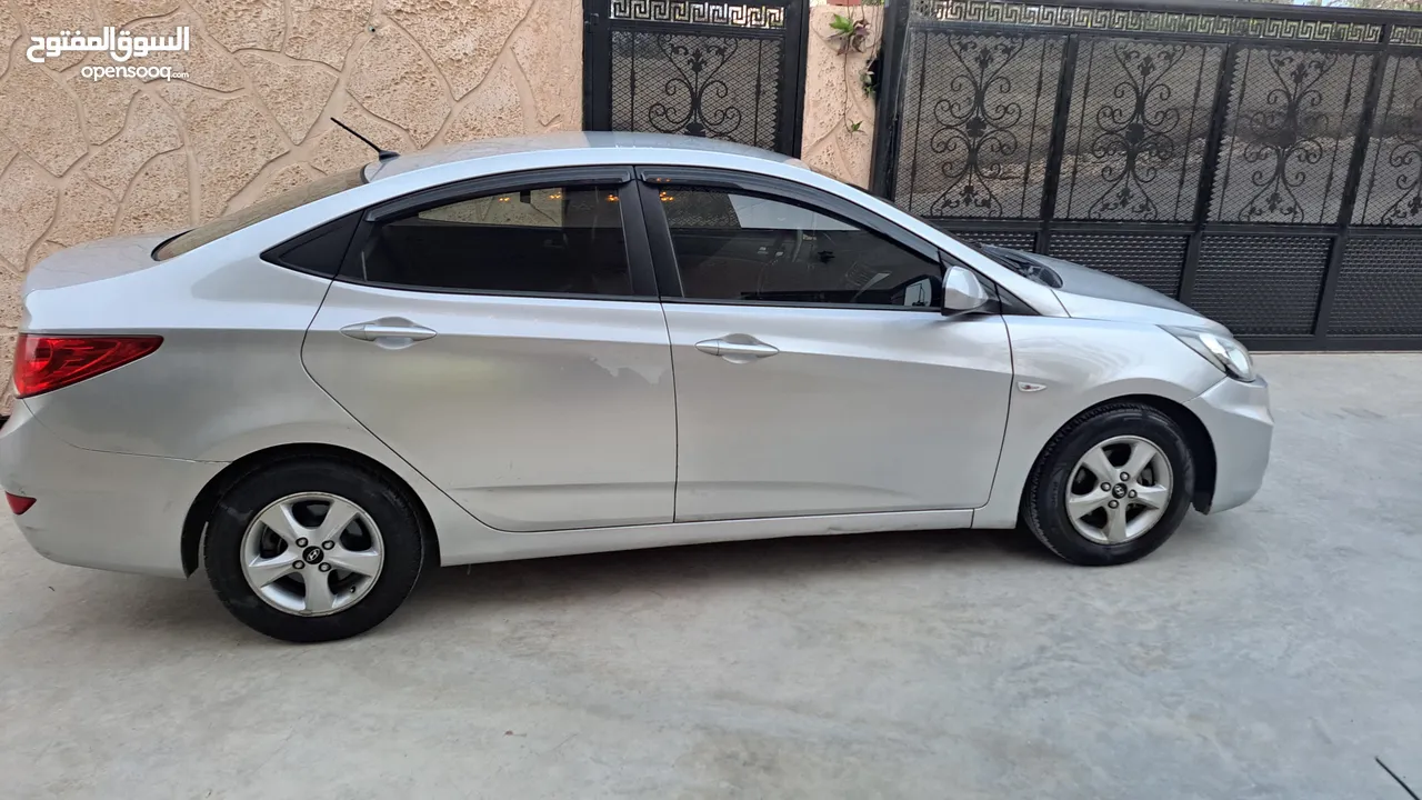 هونداي اكسنت 2014 ديززل 4 غيار صفر مشاكل  يد اوولا 1600 تيربو كاااش فقط