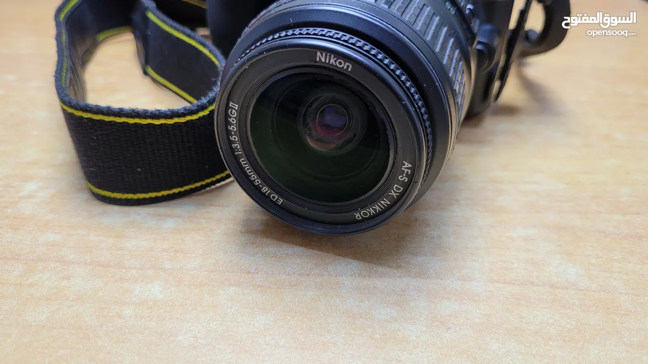 كاميرا نيكون D3100 مع 3 عدسات