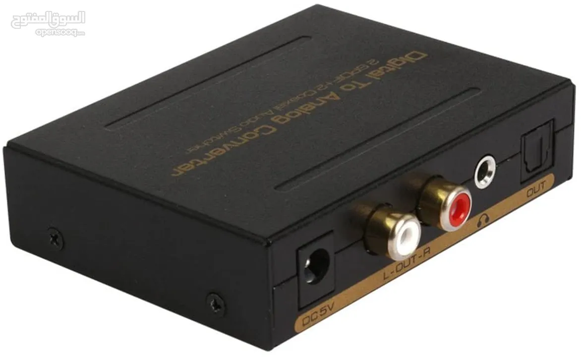 Digital to Analog Converter 2 SPDIF+2 Coaxial Audio Switcher