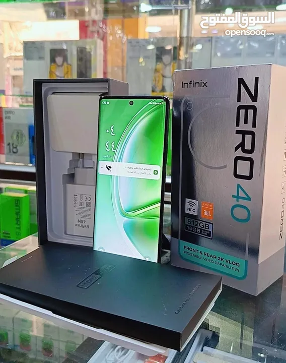 جهاز مستعمل ايام Zero 40 رام 16 جيجا 512 مكفول سنة متوفر توصيل متوفر جديد