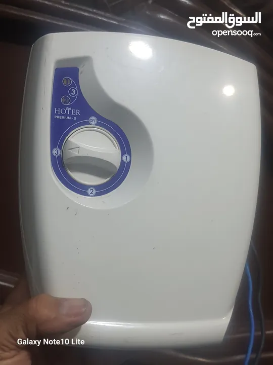 قيزر تسخين سريع الافضل نوع اتمر الاصلي ATMOR مستعمل وبحالة جيده مفكوك جديد من حمام مشيك عليه 100%