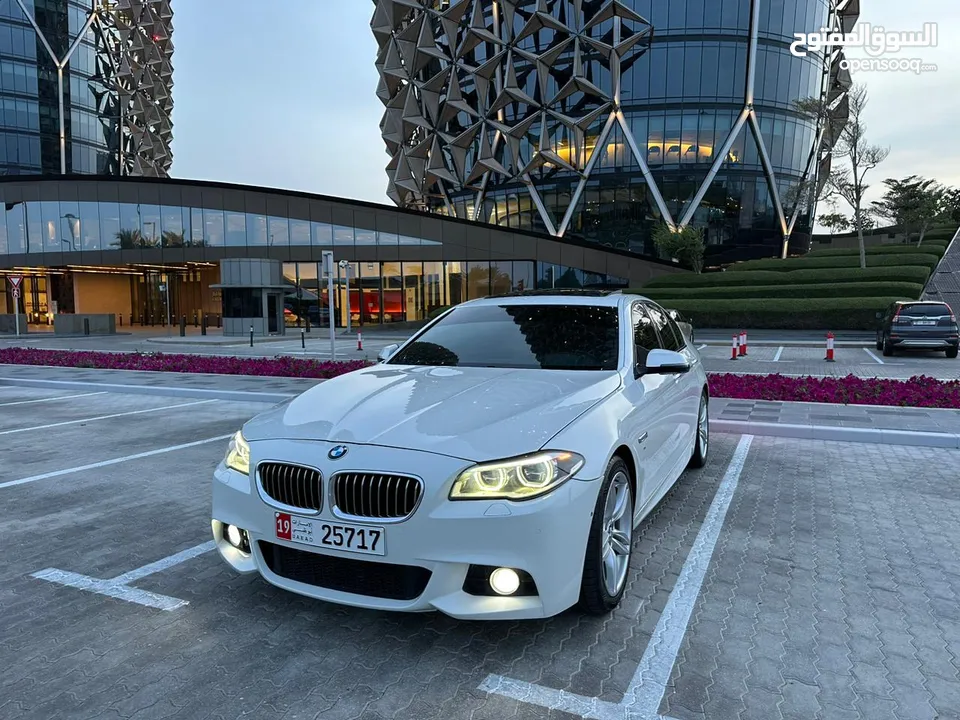 للبيع BMW 528 الموتر خليجي ((كيت M كااامل وكالة ))  موديل 2015