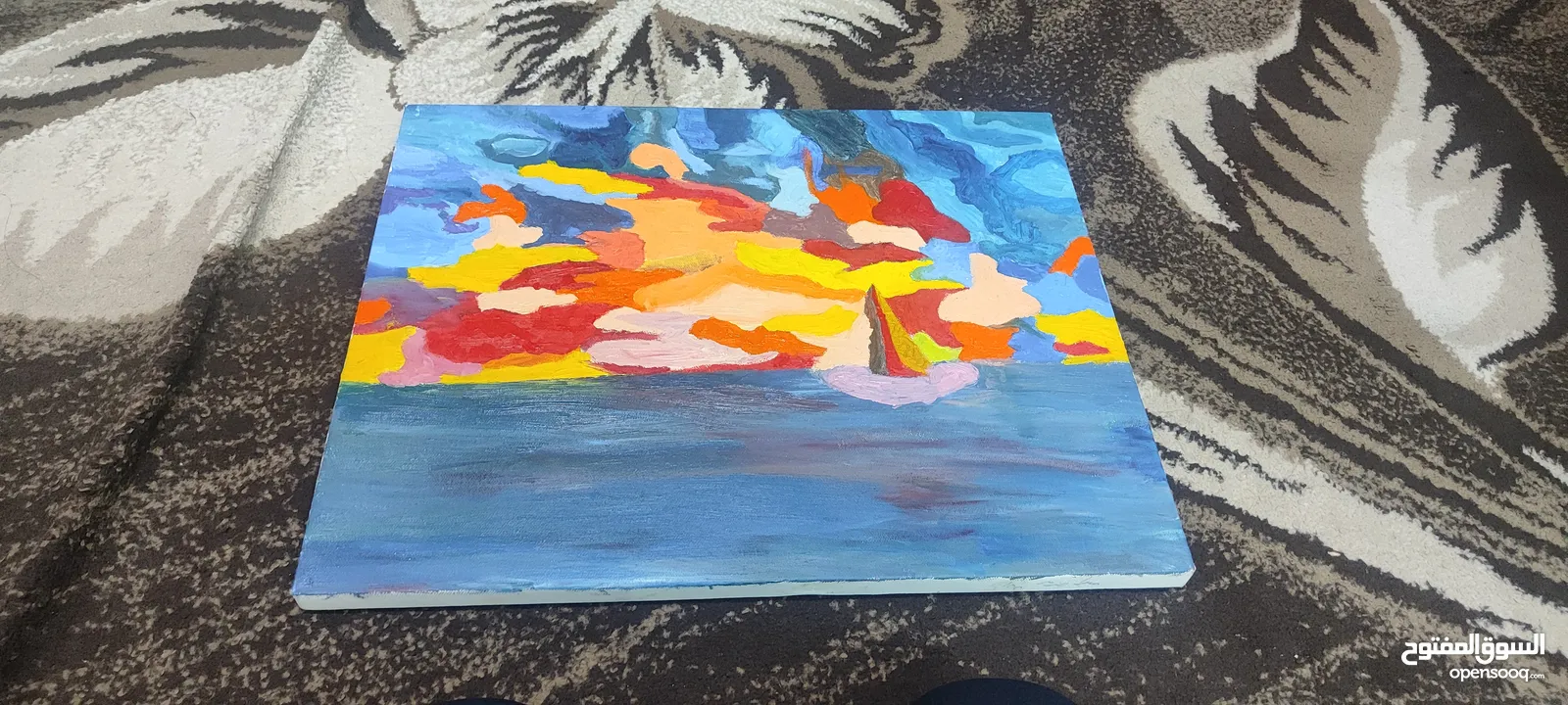 لوحة الإبحار بالأعماق بألوان جذابه للبيع