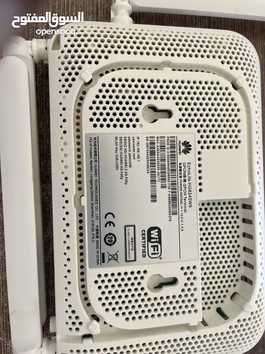 Huawei fiber modem.tp link modem can use extender or access point. if not work money refund