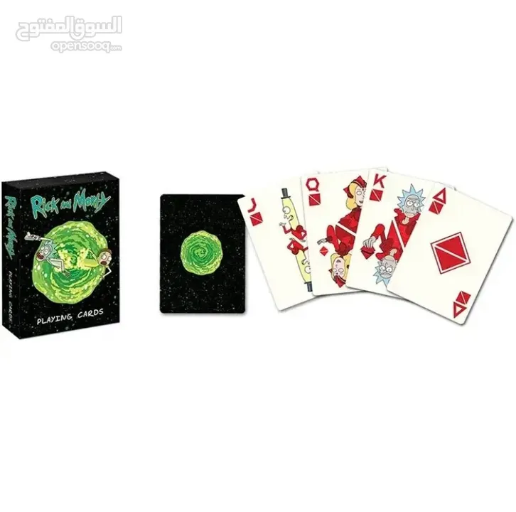 Rick and Morty playing cards