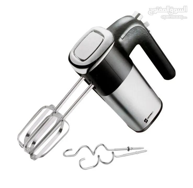 خفاقة sayona hand mixer مع مضارب خفق ومضارب عجن