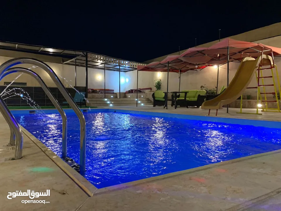 شاليه مميز لإيجار في منطقة جرش بسعر مناسب