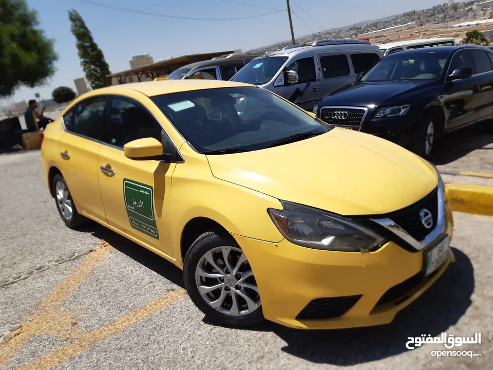 تكسي محافظة العاصمة للبيع نيسان سنترا 2019 Taxi For Sale Nissan Sentra 2019