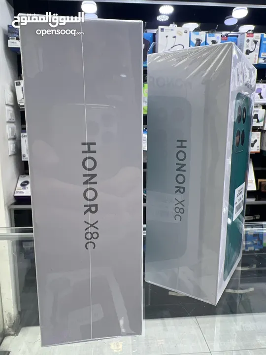 Honor X8c (256 GB / 8 GB RAM) هونر  جديد مسكر 256 جيجابايت/ 8 جيجابايت رام  العرض لفترة محدودة فقط.