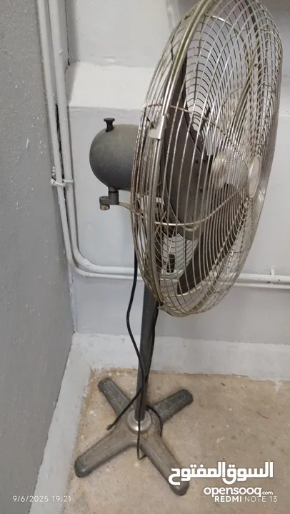 مروحة ماركه جيدة و مصنوعة من الحديد