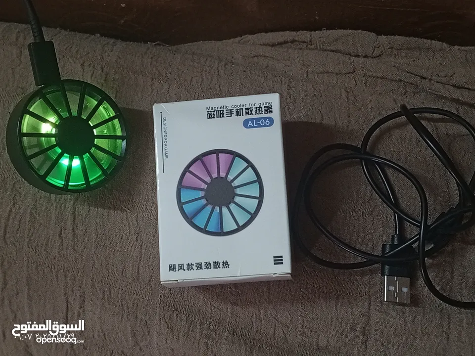 مروحة تبريد هاتف