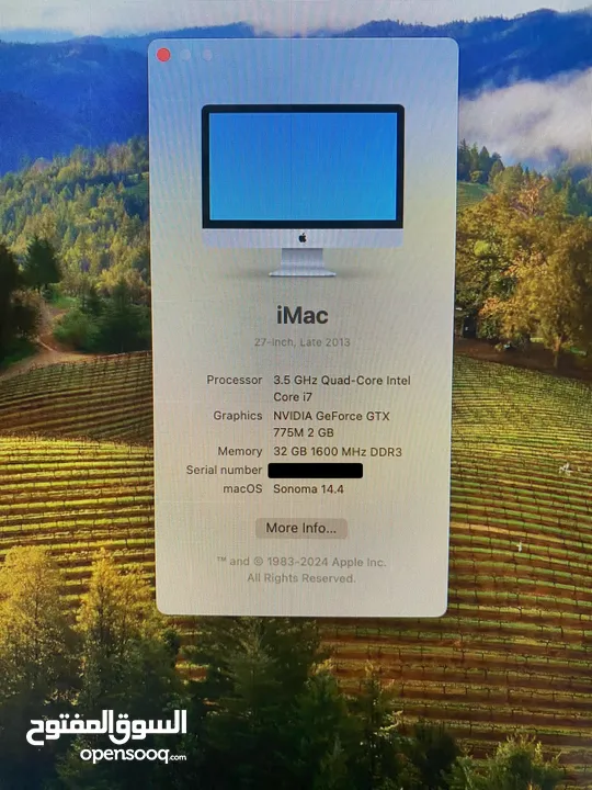 iMac 14.4 sonoma