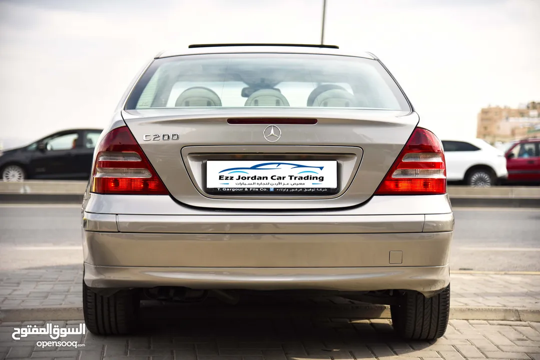 مرسيدس سي كلاس 200 بحالة الشركة Mercedes C200 Kompressor 2005