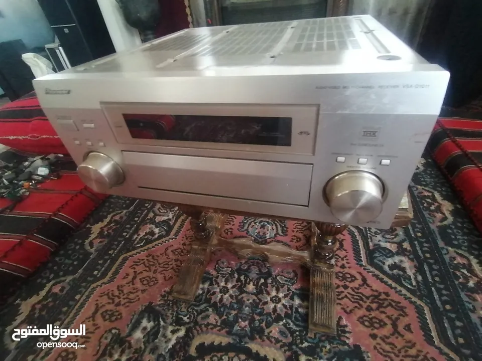 مضخم صوت نوع بايونير مسرح منزلي 7.1 Pioneer model VSX-D1011 نظام مسرح منزلي صوت محيطي