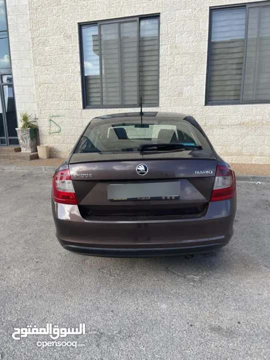 سكودا رابيد 2018 اوتوماتيك