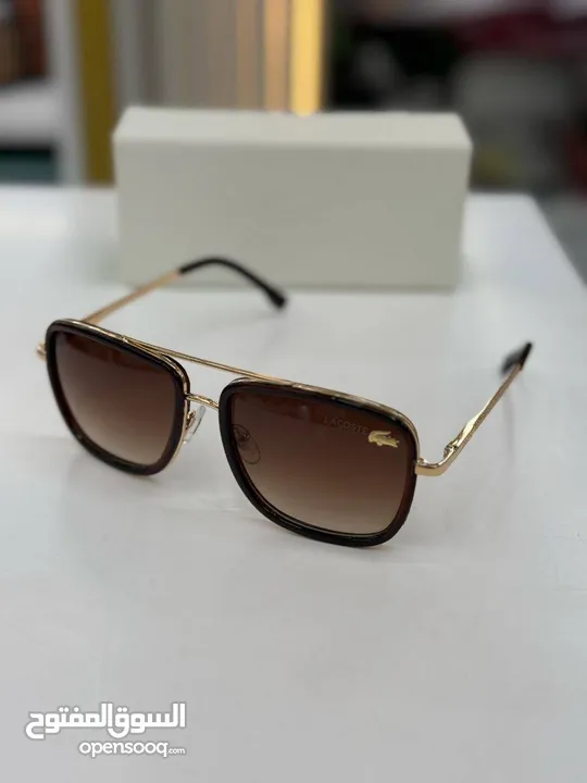نظارات Lacoste الشمسية – ستايل رياضي فرنسي بلمسة أنيقة