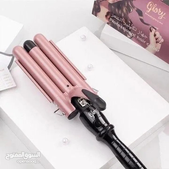 فير ثلاثي ماركة انزو الايطالي  مع هدية سيروم لعلاج الشعر المتقصف  صففي شعرك بسهولة مع الفي