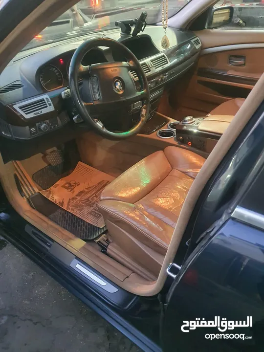 سيارة للبيع BMW 750 Li موديل 2007 أعلى مواصفات كاش فقط بسعر 6500 دينار قابل للتفاوض بعد المعاينة