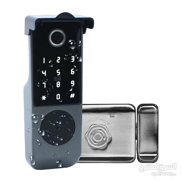 Outdoor Smart lock (Waterproof) قفل ذكي خارجي مقاوم للماء والحرارة