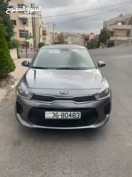 كيا ريو موديل 2018 فل اتوماتيك بحالة الوكالة
