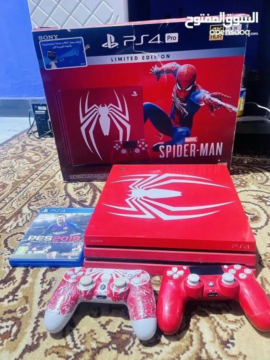 PS4 pro Spider-Man edatiin