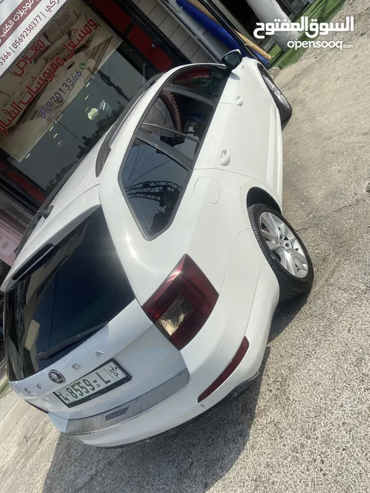سكودا اكتافيا اصل خصوصي  سعر حرق علكاش