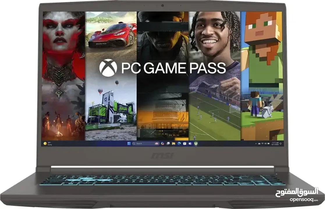 MSI – THIN 15 15.6′′ 144Hz FHD Gaming Laptop