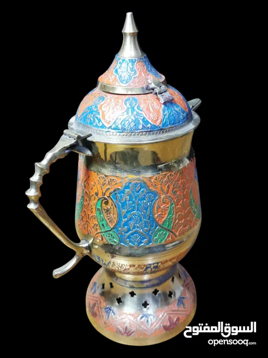 سماور مراكش او سماور مغولي ، تحفه فنيه مميزه