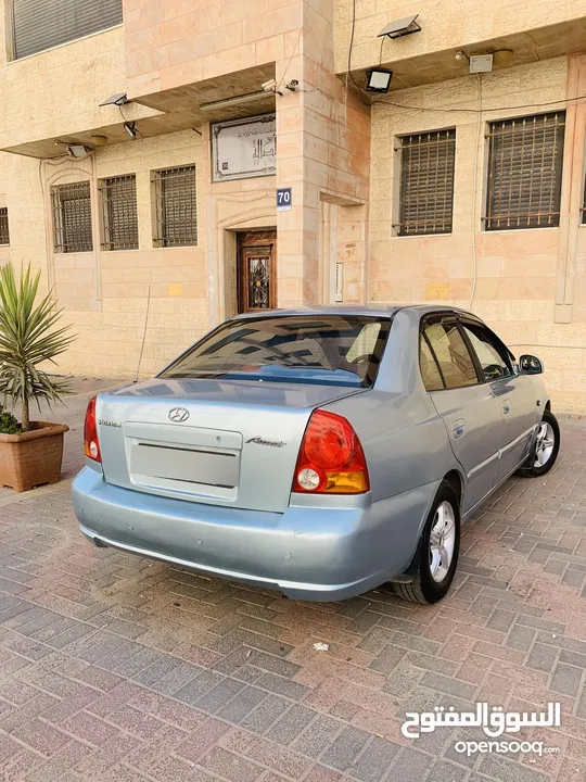 هونداي اكسنت 2005 سيارة مشالله افحص وين بدك ترخيص تامين جديد سيارة بحالة الشركة قطارة بل بنزين