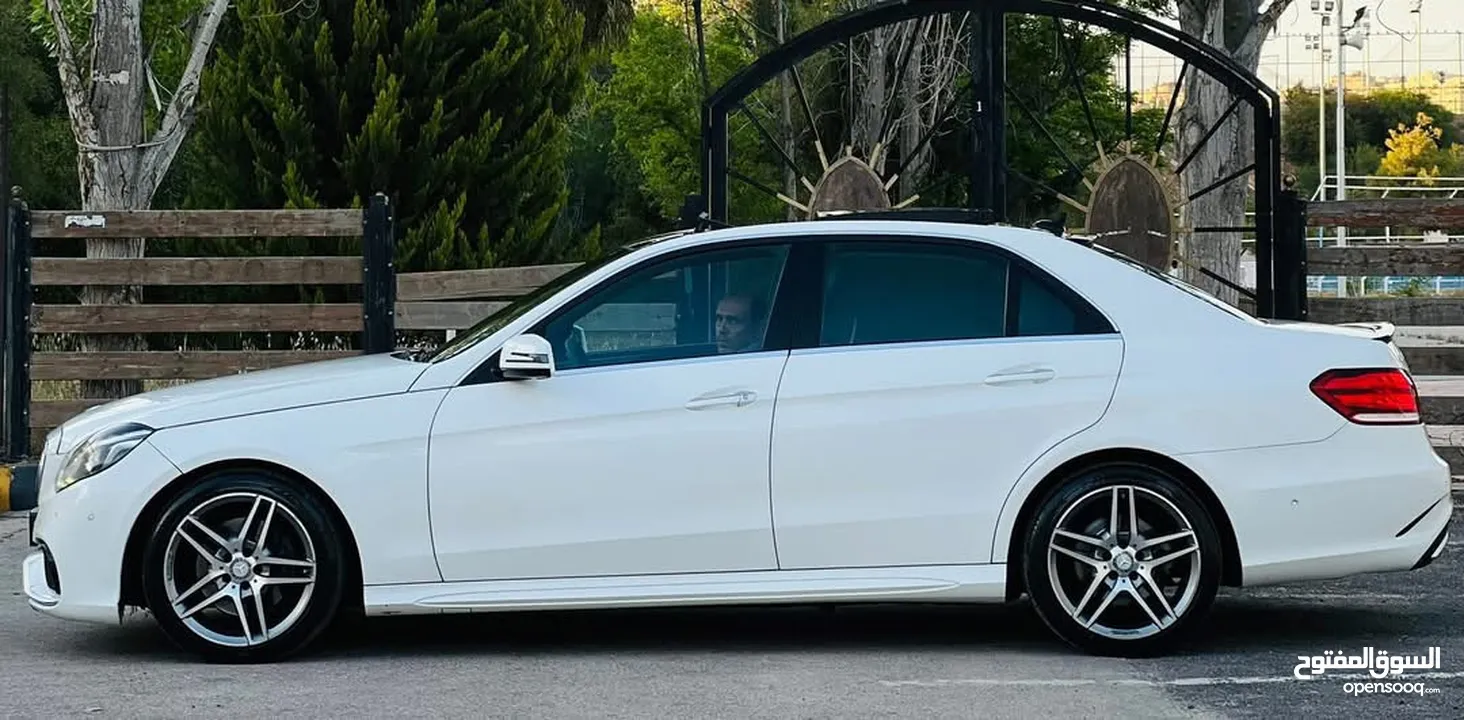مرسيدس E200 موديل 2014 AMG فل كامل اعلى صنف فحص كامل 7 جيد السياره بحالة الوكالة