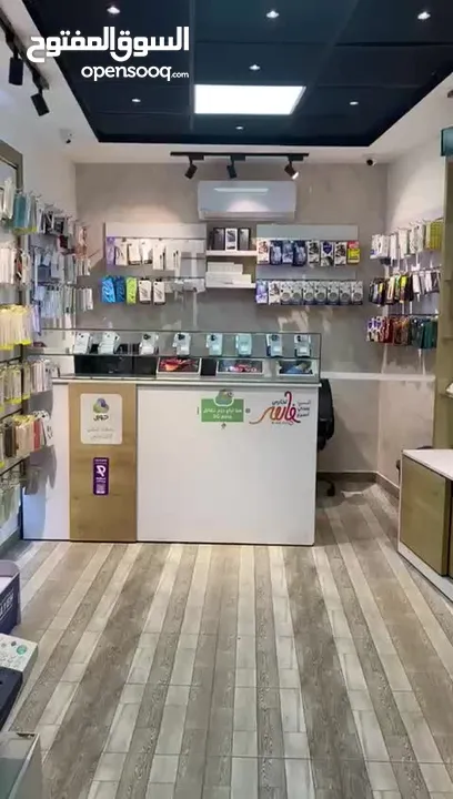 محل تلفونات للبيع كامل - جاهز للعمل