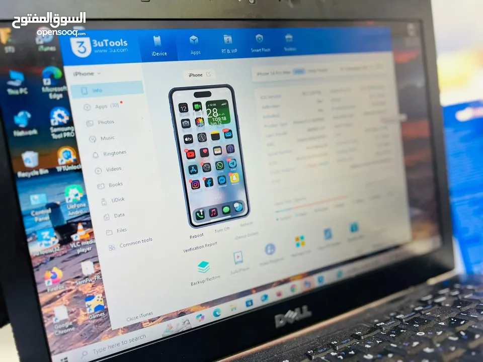 Iphone 14 pro max للبيع  الجهاز بحالة ممتازة معه الشاحن + 6 كڤرات ومركب عليه لزقة أصلية