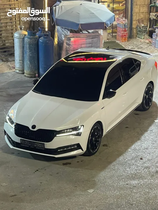 اسكودا سوبيرب سبورت لاين فل الفل ŠKODA SUPER B SPORT LINE FACE