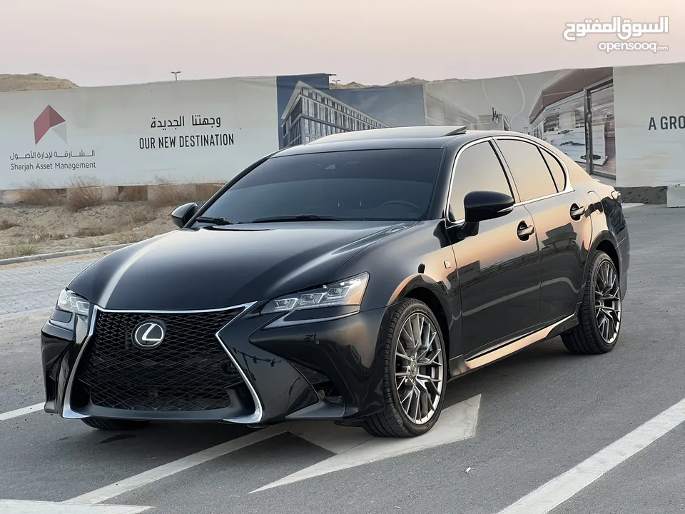 لكزس GS350 V6 3.5 F-SPORT موديل 2017 وارد امريكا فل اوبشن