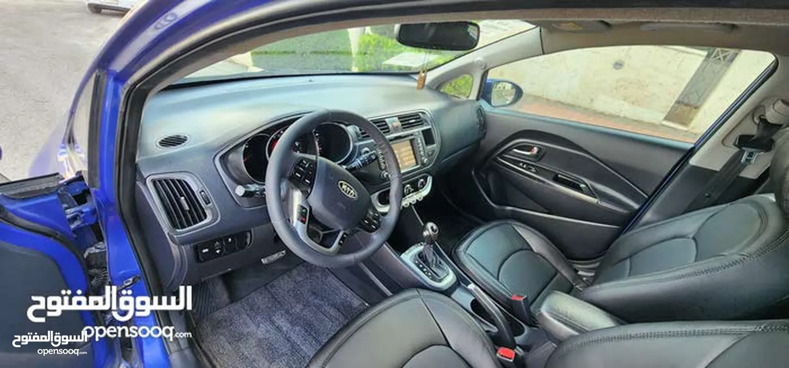 KIA RIO 2012 كيا ريو 2012 هاتش باك فل كامل مع فتحه أعلى مواصفات