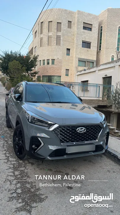هونداي توسان N_line  دفعه 80,000 نقدي والباقي 2500 شهري