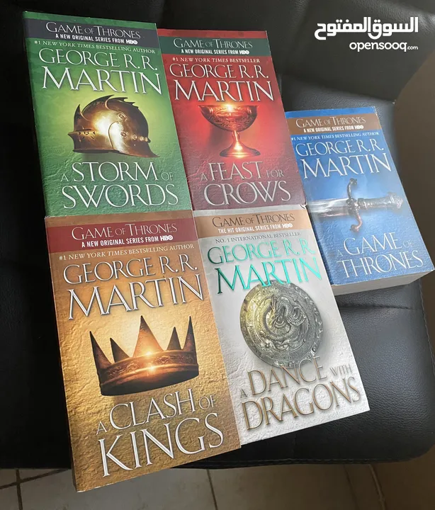 للبيع كتب Games of thrones