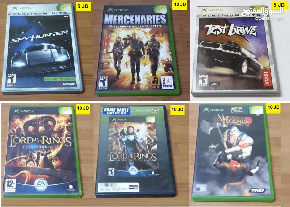 اجمل سيديات اكسبوكس ون اكسبوكس 360  XBOX360 XBOX ONE OG Games