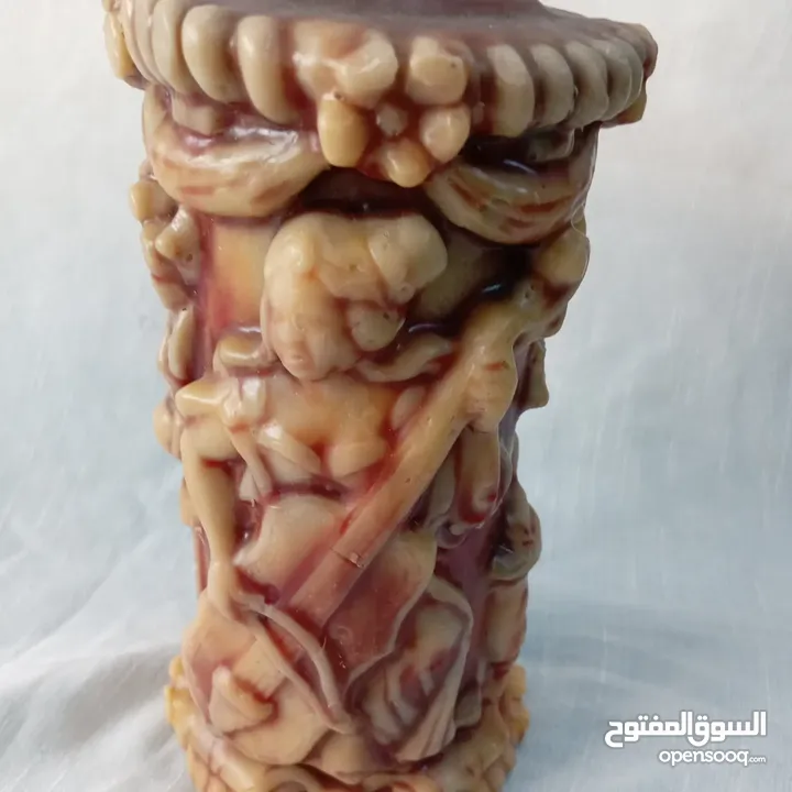 شمعة اسبانية صناعة يدوية بالكامل