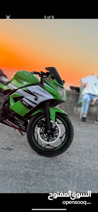 كوزاكي نينجا 250